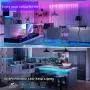 Led Strip Lights Kit,32.8ft Waterproof Flexible Tape Light,Color Changing 5050 RGB 300 LEDs Light Strip Rope Lights with Timing Function,for Party,Bedroom,Bar,Home Decoration,with IR Remote
