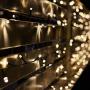 Vanthylit Christmas Lights 200 LED 65ft Fairy Lights Plug in, Indoor Outdoor Christmas Tree Lights String Lights, Outside Lights for Xmas/Home/Party/Christmas Decorations Warm White– Green Cable