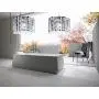 Top Lighting 1-Light Chrome Finish Metal Shade Chandelier Hanging Pendant Ceiling Lamp Fixture