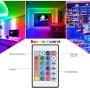 Newooh RGB LED Light Strip LED Color Changing Light with 24 Keys Remote Control