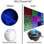 INST Star Light Projector for Bedroom Game Rooms, USB Star Light w/LED Star Night Light Projector for Kids, Ocean Wave Star, Built-in Music Player, Gift for All Ages INST Star Light Projector for Bedroom Game Rooms, USB Star Light w/LED Star Night Light Projector for Kids, Ocean Wave Star, Built-in Music Player, Gift for All Ages