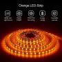 ALITOVE Orange LED Strip Lights 16.4ft 5050 SMD Black PCB 5M 300 LEDs Waterproof IP65 12V DC for Home Hotels Clubs Shopping malls Cars Lighting ALITOVE Orange LED Strip Lights 16.4ft 5050 SMD Black PCB 5M 300 LEDs Waterproof IP65 12V DC for Home Hotels Clubs Shopping malls Cars Lighting