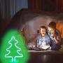 YIVIYAR Christmas Neon Light, LED Nightlight Christmas Decor USB Charging/Battery Christmas Tree Christmas Centerpieces for Dining Room Table Christmas Tree Decorations and Ornaments(Christmas Tree)
