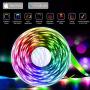 MELEGAN Led Strip Lights 49.2ft RGB Led Lights for Bedroom