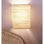Wallniture Asian Wall Lamp with Toggle Switch, Living Room Decor Rice Paper Lamp Shade with Light Bulbs, Cream Set of 2