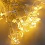 Revanak Fairy Lights for Teepee Tents - Battery Operated 4 LED Strings for Wedding Christmas Party, Waterproof Decorative Lights for Bedroom Camping, Kids Teepee Decoration Tent NOT Included