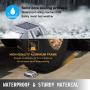 Happybuy Driveway Lights, Solar Driveway Lights, 6 LEDs Waterproof Wireless Dock Lights, 4-Pack
