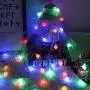 Twinkle Star 14.8 FT LED String Lights, 40 LED Waterproof Ball Lights, Fairy Starry String Light Battery Powered with 8 Lighting Modes for Home Wedding Party Christmas Decoration, Multicolor
