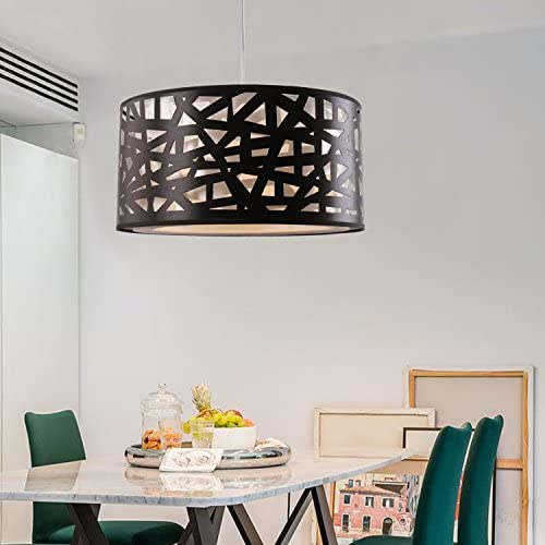 Lightinthebox Pendant Lights Modern Contemporary Hanging Lighting for Dining Room Kitchen Living Room Metal (Black) Lightinthebox Pendant Lights Modern Contemporary Hanging Lighting for Dining Room Kitchen Living Room Metal (Black)