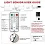 String Lights by Oopswow, 100 LED 39 FT 8 Modes Changing Lights Fairy String Light Connectable Christmas Light Plug in with Light Sensor,Remote Control Timer for Bedroom Party Outdoor,100L Multicolor
