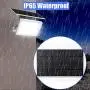 Solar Lights Outdoor with Remote Control JACKYLED Bright 1000 Lumen 48 LED Solar Wall Mounted Lights with 5500mAh Battery, 9.8ft Extension Cord for Garden Gate Porch Storage Barn (White) Solar Lights Outdoor with Remote Control JACKYLED Bright 1000 Lumen 48 LED Solar Wall Mounted Lights with 5500mAh Battery, 9.8ft Extension Cord for Garden Gate Porch Storage Barn (White)