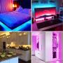 YORMICK Led Strip Lights 32.8 feet IP65 Waterproof Flexible Color Changing SMD 5050 RGB 300-LED Light Strips Kit with 44 Keys IR Remote Control for Bedroom,Room,Kitchen,Party