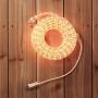 NOMA 30 Ft Rope Light | Incandescent Plug-in, Connectable, Indoor/Outdoor, Waterproof | Ideal for Christmas, Holiday, Deck, Patio, and Backyards | UL Certified, Warm White