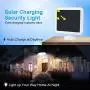 LED Solar Security Lights Outdoor,Derro 1600LM Solar LED Motion Sensor Light with 3 Adjustable Head, 6500K, IP65 Waterproof Flood Light for Garden,Backyard, Pathway,Garage& Patio