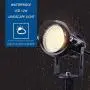 SUNVIE 12W LED Landscape Lights Low Voltage Garden Pathway Lights Super Warm White 12V Waterproof Outdoor Spotlights for Driveway Walkway Yard Patio Porch Trees with Spike Stand (10 Pack)
