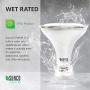 Sunco Lighting 2 Pack PAR38 LED Bulb 13W=100W, 4000K Cool White, 1050 LM, Dimmable, Indoor/Outdoor Spotlight, Waterproof - UL & Energy Star