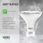 Sunco Lighting 6 Pack PAR38 LED Bulb 13W=100W, 6000K Daylight Deluxe, 1050 LM, Dimmable, Indoor/Outdoor Spotlight, Waterproof - UL & Energy Star Listed