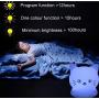 Cat Night Light, Babies Night Lights, Night Light for Kids, Silicone Night-Light, LEDs Lights, 9 Colors Lamp Rechargeable Remote for Toddlers/Boys/Girls/Adults/Bedroom/Bathroom/Outdoor/Camping