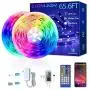Cozylady LED Strip Lights 65.6Ft Controlled by APP, Remote