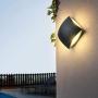 Modern LED Outdoor Wall Sconce, Waterproof Warm White Indoor Outdoor Wall Lamp Lighting for Living Room, Staircase, Corridor, Balcony,patio, courtyard