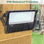 LED Flood Light Outdoor 240W Alinget LED Stadium Light Work Light Super Bright 36000LM 5000K Daylight White IP66 Waterproof Bright Light for Outside Basketball Court Garden Garage Backyard