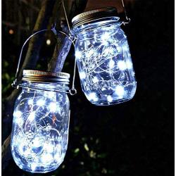 Homemory 4 Pack 20 Ft 60 LED Fairy Lights Battery Operated Christmas Lights with Remote Waterproof 8 Modes Firefly Twinkle String Lights for Party Bedroom Wedding Decorations(Cool White)