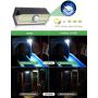 Solar Lights Outdoor, LITOM 100 LED Solar Motion Sensor Lights Outdoor with 4 Optional Modes, Wide-Angle Design,IP67 Waterproof, Easy-to-Install Solar Security Lights