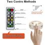 Wireless LED Puck Lights with Remote Control 3 Pack, LED Under Cabinet Lighting, Closet Light, Puck Lights Battery Operated, Under Counter Lighting, Push Lights, Stick On Lights