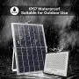 TENKOO 300W LED Solar Flood Light Dusk to Dawn Solar Powered Street Light Outdoor Waterproof IP67 with Remote Control Solar Security Light for Backyard|Garage|Driveway|Basketball Court TENKOO 300W LED Solar Flood Light Dusk to Dawn Solar Powered Street Light Outdoor Waterproof IP67 with Remote Control Solar Security Light for Backyard|Garage|Driveway|Basketball Court
