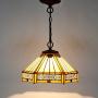 Tiffany Hanging Light W12H32 Inch Amber Stained Glass Pendant lamp 1E26 Hexagon Style S011 WERFACTORY Series Lamps Chandelier Ceiling Fixture Kitchen Island Bar Hallway Living Room Dining Room Loft Tiffany Hanging Light W12H32 Inch Amber Stained Glass Pendant lamp 1E26 Hexagon Style S011 WERFACTORY Series Lamps Chandelier Ceiling Fixture Kitchen Island Bar Hallway Living Room Dining Room Loft