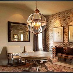 CXD Baroque Design Pendant lamp Chandelier - Farmhouse Orb Chandelier Lighting Flush Ceiling Light Fixture Pendant Lamp Dining Room