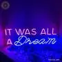It was All a Dream Neon Light Quote for Your Bedroom Wall Decor| Glass Neon Sign with LED Lights Party Sign for Events