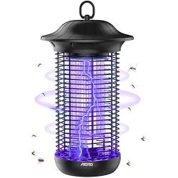 Aerb Bug Zapper 18W for Outdoor Indoor, 4000V Mosquito Zapper, Electric Mosquito Killer Lamp Quickly Kills Mosquitoes, Waterproof Fly Insects Trap for Backyard, Effective Protection Area of 80㎡…