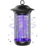 Aerb Bug Zapper 18W for Outdoor Indoor, 4000V Mosquito Zapper, Electric Mosquito Killer Lamp Quickly Kills Mosquitoes, Waterproof Fly Insects Trap for Backyard, Effective Protection Area of 80㎡…