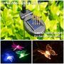 GIGALUMI Solar Garden Stake Lights,3 Pack Solar Garden Lights Outdoor,Multi-Color Changing LED Garden Lights for Christmas,Solar Butterfly Lights Outdoor for Pathway,Garden,Lawn,Patio, Driveway