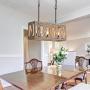 Vintage 3-Light Wood and Metal Farmhouse Pendant Light Fixture Kitchen Island Ceiling Lighting Chandelier (10555-3D)