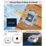Solar Dock Light Driveway Lights Outdoor, APONUO Solar Deck Lights 8packs Pathway Lights Led Step Waterproof Outdoor Warning Step Lights for Driveway Garden Pathway Step (White) (Blue) Solar Dock Light Driveway Lights Outdoor, APONUO Solar Deck Lights 8packs Pathway Lights Led Step Waterproof Outdoor Warning Step Lights for Driveway Garden Pathway Step (White) (Blue)
