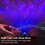 Star Projector AOELLIT Galaxy Light Projector Skylight for Bedroom Ceiling, LED Starlights Music Sky Light Starry Night Light Planetarium Nebula Cove Projector for Kids and Adults, White