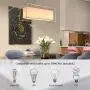 Vinsniv Fabric Rectangular Kitchen Island Dining Room Chandelier, Modern Premium Linear 5-Light Billiards Room Pendant, Adjustable Height, Gray Linen Shade, Brushed Nickel, 35.43''L UL-Listed E26 008