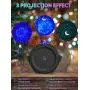 Star Projector, 3-1 Ocean Wave Projector Night Light for Kids with LED Nebula Cloud&Moon, Voice Control, 13 Lighting Effects Galaxy Light Projector for Bedroom/Home Theater/Room Decor (Black)