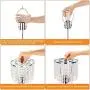 Set of 2 Crystal Touch Control Table Lamp, 3-Way Dimmable Bedside Lamps with Dual USB Charging Ports, K9 Crystal Shade Nightstand Bedside Desk Light for Bedrooms Living Room, E26 6W LED Bulb Included