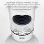 Senca Electric Indoor Mosquito Trap, Mosquito Killer Lamp with USB Power Supply and Adapter, Suction Fan, No Zapper, Child Safe