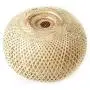 TFCFL Bamboo Wicker Rattan Pendant Lighting, Chandelier Hollow Woven Lampshade Hanging Light Ceiling Lighting Fixture for Kitchen Island, Dining Room D14.96''
