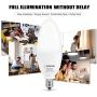 LOHAS E12 Candelabra LED Bulb, Dimmable Daylight Bulb 5000K, LED 6W Ceiling Fan Light Bulbs 60W Equivalent, Candelabra Base 550 Lumens for Chandelier Lighting Lamp Table Dinning Room Lighting, 6 Pack