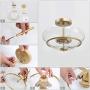 Modern Glass Semi Flush Mount Ceiling Light, Hallway Light Fixtures with Seeded Glass for Dining Room, Bedroom, W12'' x H9'' Modern Glass Semi Flush Mount Ceiling Light, Hallway Light Fixtures with Seeded Glass for Dining Room, Bedroom, W12'' x H9''