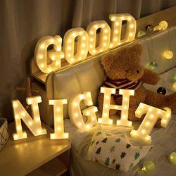 Light Up Letters for Wall Decor Led Letter Marquee Lights Alphabet Light Up Letters Light with Remote, Wall Decor Night Lights for Bedroom Wedding Party Birthday Home Bar Decoration