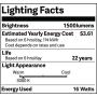 Newhouse Lighting WW15BRZ 16-Watt Outdoor Die-Cast Aluminum LED Wall Wash Flood, Weatherproof Landscape Lighting 1500 Lumens, 3000K Warm White, 120-277V, 1/2'' Knuckle Mount, Bronze