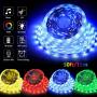 LED Strip Lights 50ft, Bluetooth LED Light Strips Sync to Music, Color Changing Strip Light with APP Remote Control, 5050 RGB LED Strips Flexible LED Lights for Bedroom Party Home Decoration (1x50ft) LED Strip Lights 50ft, Bluetooth LED Light Strips Sync to Music, Color Changing Strip Light with APP Remote Control, 5050 RGB LED Strips Flexible LED Lights for Bedroom Party Home Decoration (1x50ft)