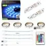 LE LED Strip Lights for TV, 6.56Ft RGB Color Changing TV Backlights with Remote, USB Powered Bias Lighting for 32-65 Inch TV, PC, Mirror