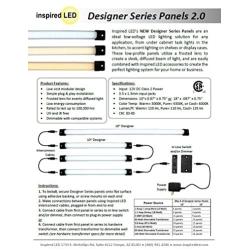 New Under Cabinet Lighting Designer Series 10'' Designer Series Deluxe Kit - Pure White 4200K | Inspired LED